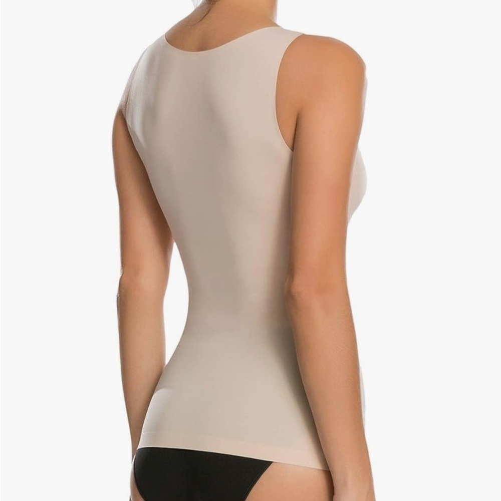 Nwt  SPANX Shapewear for Women Thinstincts Improved Hem Tank Soft nude L - Picture 2 of 5